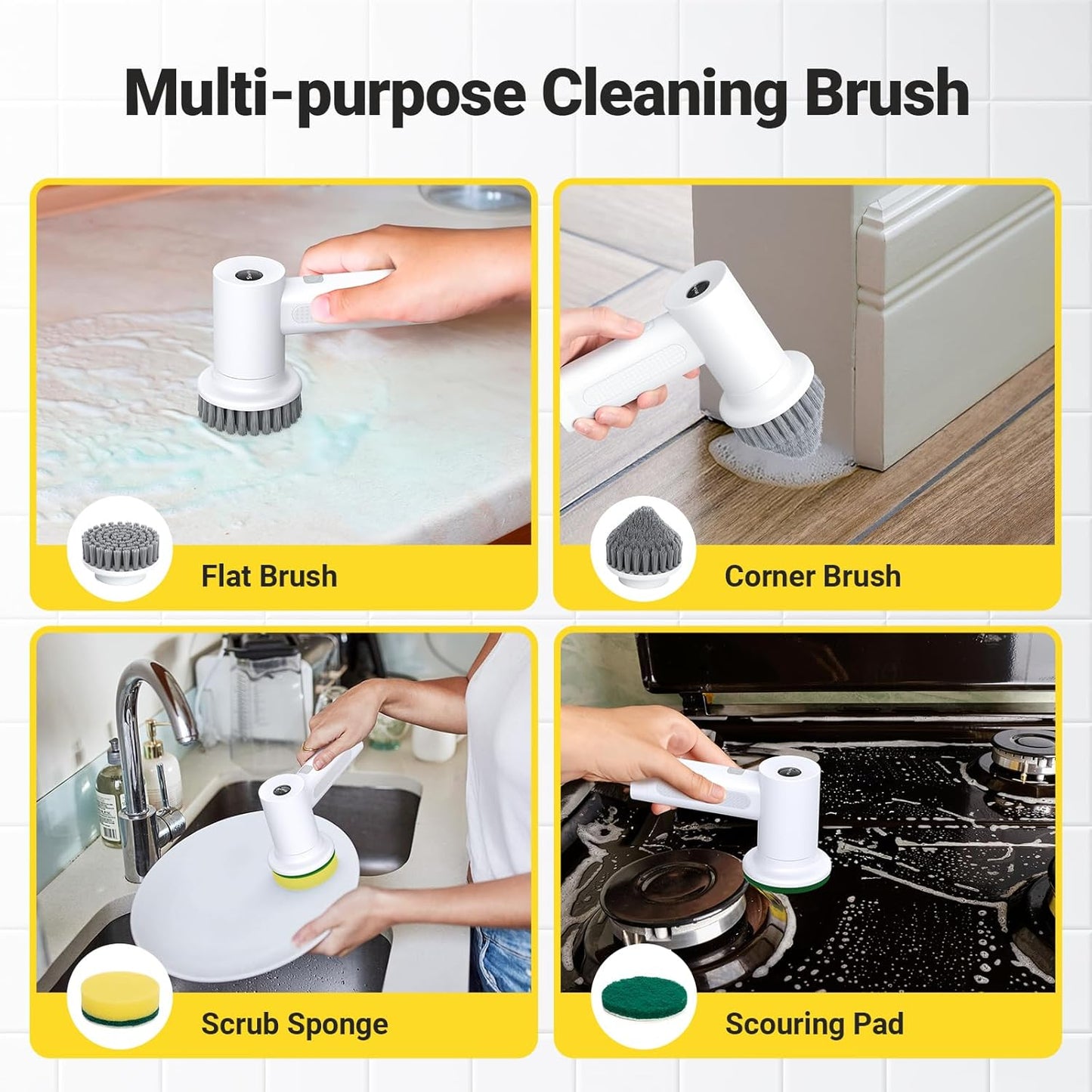 SimpfyLtd Electric Spin Scrubber