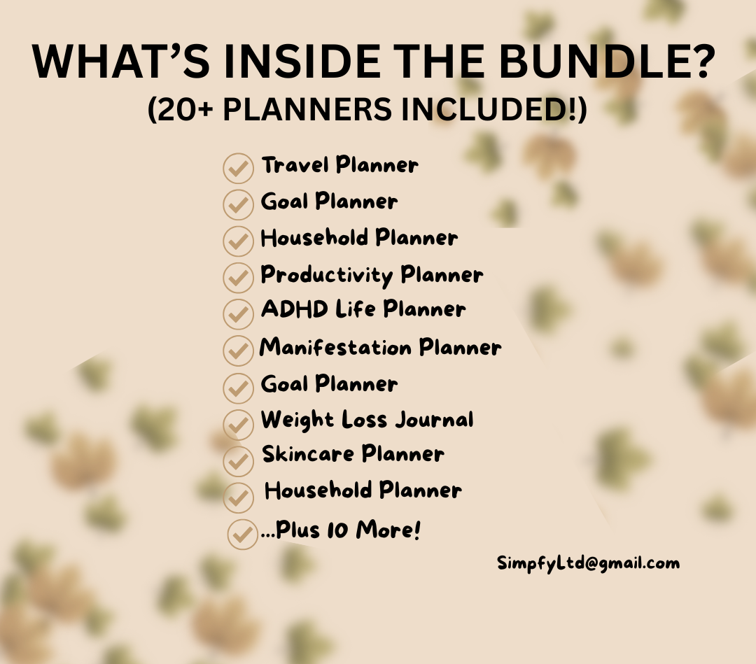 Ultimate 20-in-1 Digital Planner Bundle (2026 Edition).